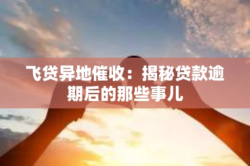 飞贷异地催收：揭秘贷款逾期后的那些事儿