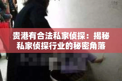 贵港有合法私家侦探：揭秘私家侦探行业的秘密角落