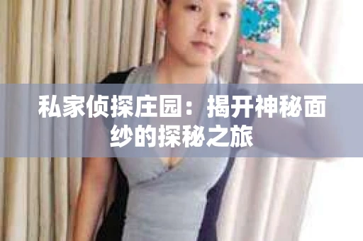 私家侦探庄园：揭开神秘面纱的探秘之旅