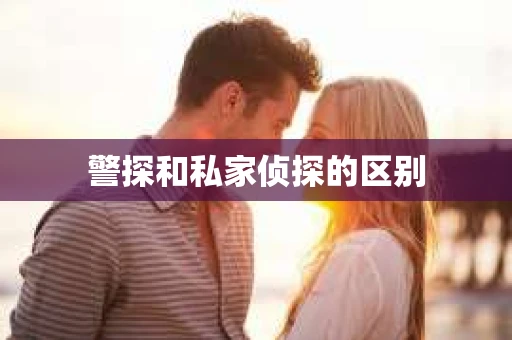 警探和私家侦探的区别